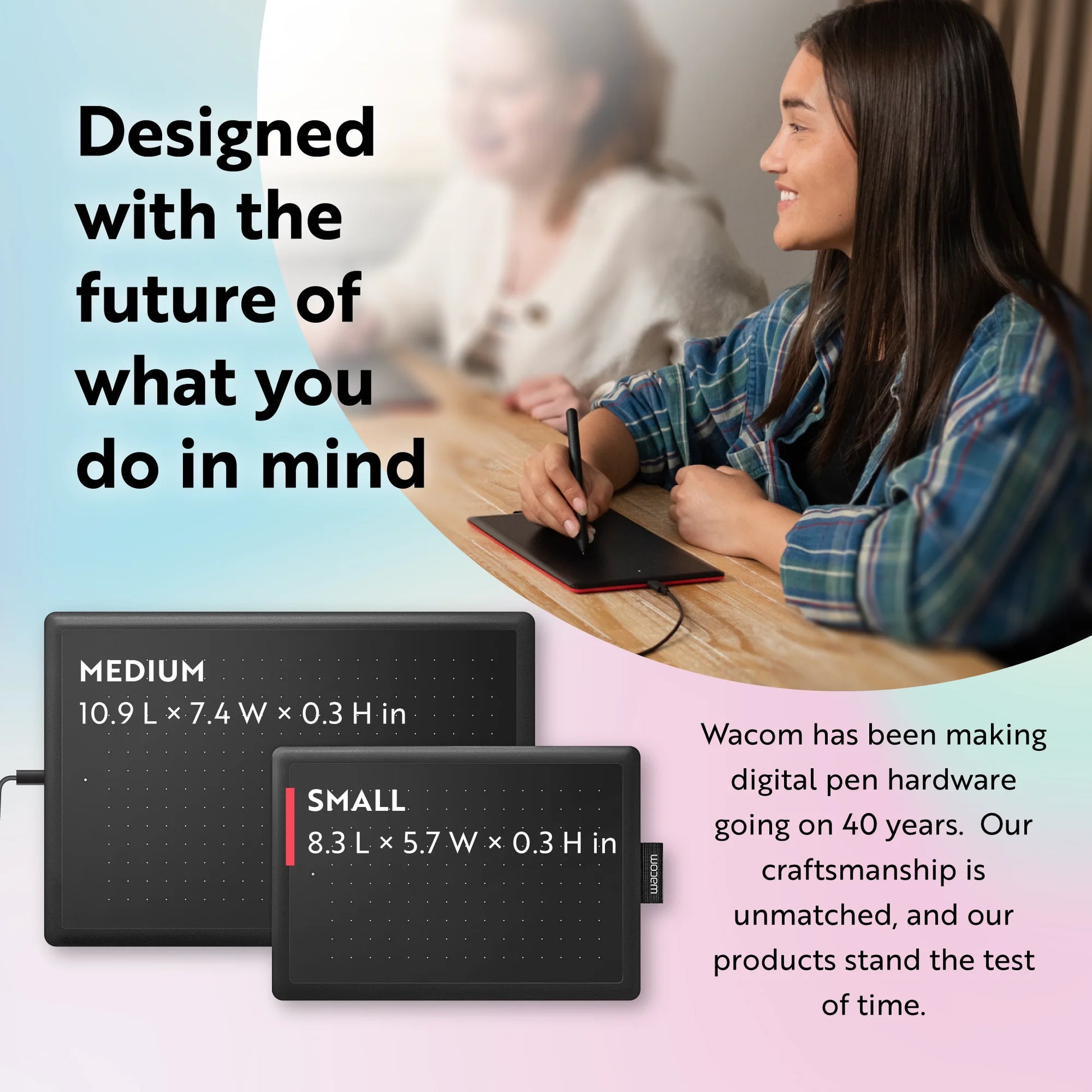 One by  CTL472K1A Graphics Drawing Tablet
