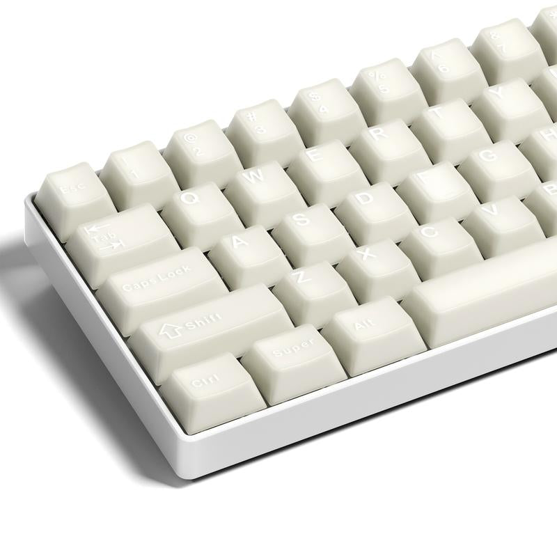 XVX Frost Jade Series Double-Shot Cherry Profile PBT Keycap 121-Key（Only Keycap, Not Include a Keyboard）
