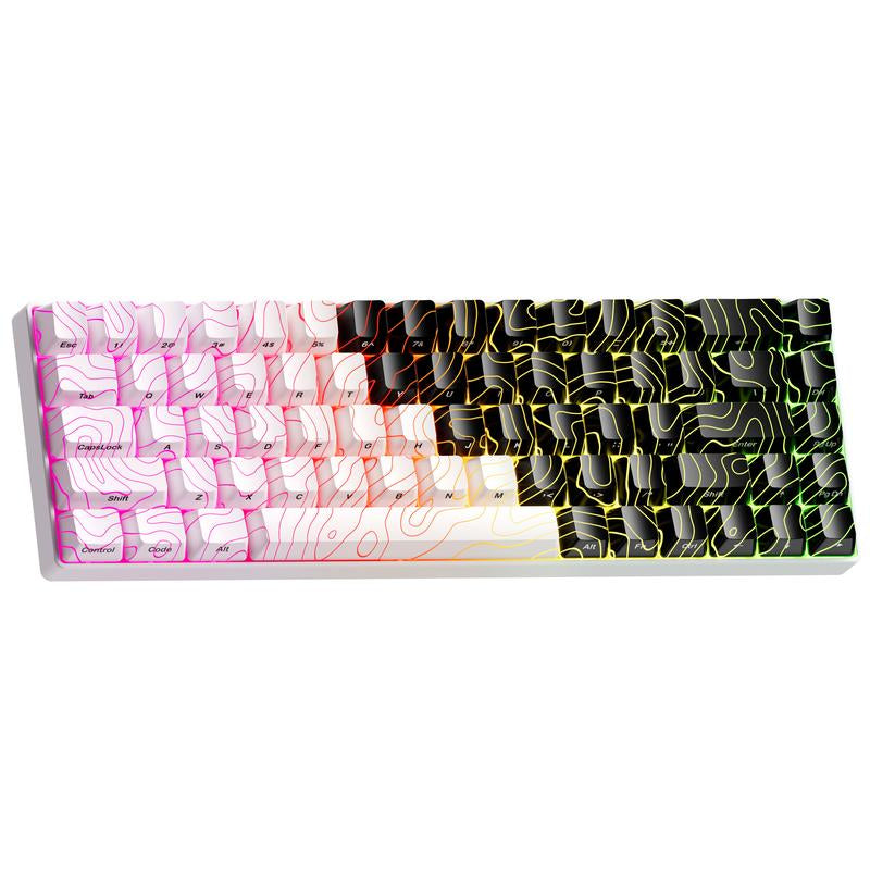 XVX HE68 Pro Gateron Jade Pro Switchs Rapid Trigger Gaming Hall Effect 68% Wired Mechanical Keyboard with Imd-Tech Keycaps,Gaming Accessories,Gaming Keyboard