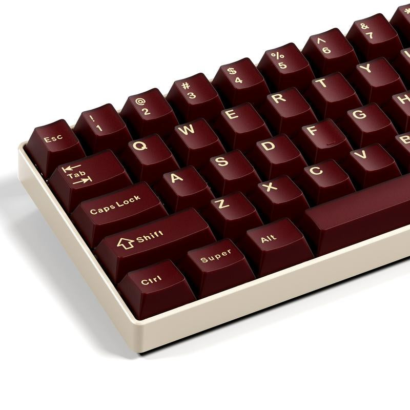 XVX Frost Jade Series Double-Shot Cherry Profile PBT Keycap 121-Key（Only Keycap, Not Include a Keyboard）
