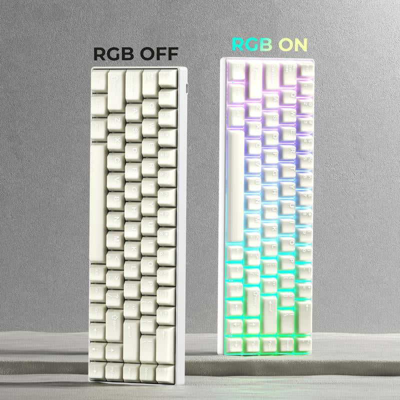 XVX Frost Jade Series Double-Shot Cherry Profile PBT Keycap 121-Key（Only Keycap, Not Include a Keyboard）