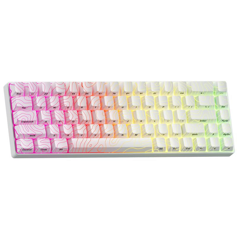 XVX HE68 Pro Gateron Jade Pro Switchs Rapid Trigger Gaming Hall Effect 68% Wired Mechanical Keyboard with Imd-Tech Keycaps,Gaming Accessories,Gaming Keyboard