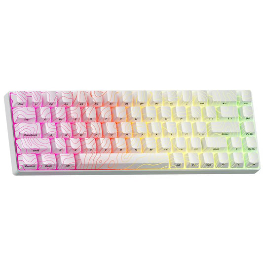 XVX HE68 Pro Gateron Jade Pro Switchs Rapid Trigger Gaming Hall Effect 68% Wired Mechanical Keyboard with Imd-Tech Keycaps,Gaming Accessories,Gaming Keyboard